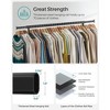 SONGMICS 286.6lb Clothes Garment Rack Heavy Duty Clothing Rack on Wheels Rolling Clothes Rack - 2 of 4