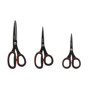 Arrow 3-Pack Scissors Set - Boxcutting 2-in-1, Multipurpose, Craft - 1 of 1