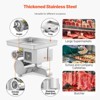 VEVOR Meat Grinder, 11 Lbs/Min Electric Meat Grinder, Slicer, Sausage Stuffer with Blade, Stainless Steel Commercial Meat Mincer, Silver - 3 of 4