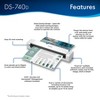 Brother DS-740D Duplex Compact Mobile Document Scanner - 3 of 4