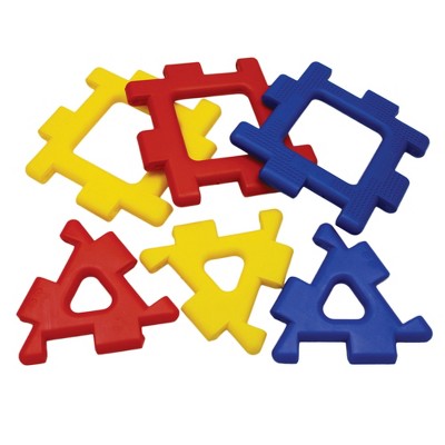 Polydron Giant Polydron Set, Pack of 40