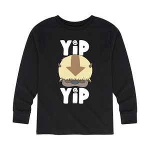 Boys' - Avatar: The Last Airbender - Cute Appa Yip Yip Long Sleeve Graphic T-Shirt - 1 of 4