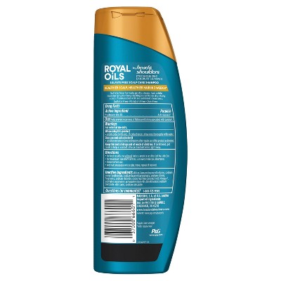 Head & Shoulders Royal Oils Sulfate-Free Scalp Care Shampoo and Anti-Dandruff for all Hair Types - 12.8 fl oz