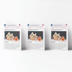 Winter/Holiday Greeting Cards "North Pole Real Estate" by Ramus & Co - 1 of 4
