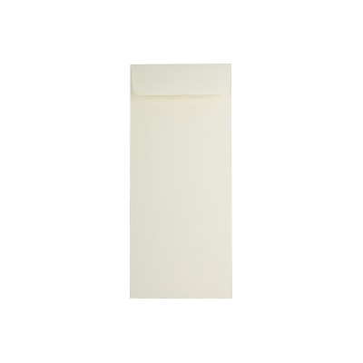 JAM Paper #14 Policy Business Strathmore Envelopes 5x11.5 Natural White Wove 191255