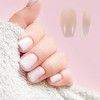 Unique Bargains Women's Fashion Fake Nails Pink White 120-pieces Per Set - 4 of 4