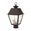 Livex Lighting Mansfield 2 - Light Post Light in  Bronze - 4 of 4