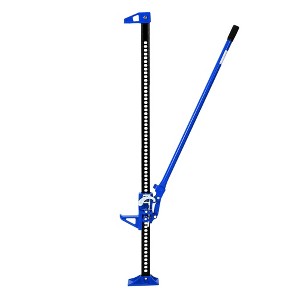 33" High Lift Farm Jack, 7000 lbs Capacity Ratcheting Off Road Utility Jack, Farm Jack for Tractor Truck Bumper Lift, Lift Height 5.12-25.39", Green - 1 of 4
