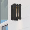 Livex Lighting Greenwich 1 - Light Wall Light in  Black/Satin Brass - 3 of 4