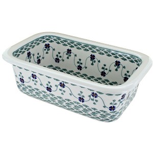 Blue Rose Polish Pottery Z150 Manufaktura Loaf Baker - 1 of 1