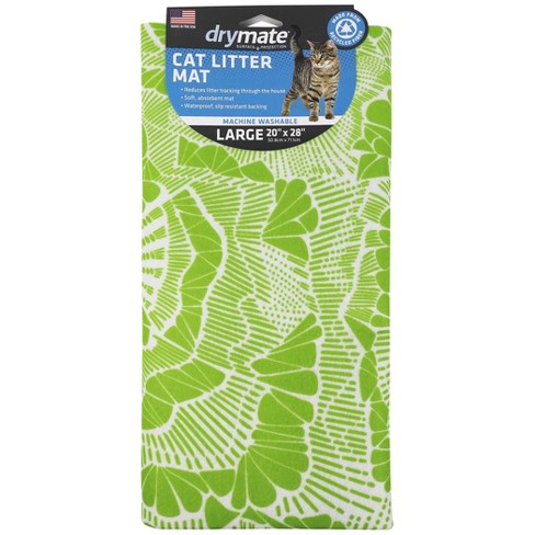 Drymate Plush Litter Trapping Mat For Cat Litter Box, Jumbo Size -  Absorbent/Waterproof/Heavy-Duty & Reviews