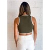 Women's Departure Time Top - OLIVACEOUS - 2 of 4