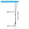 Unique Bargains Badge Lanyard Necklace Keychain Cord Metal Clasp Strap for Key Whistle ID Card Badge Holder 2 Pcs - 2 of 4