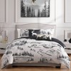 Bebejan Rocky Mountains 100% Cotton 5 Piece Reversible Comforter Set - 3 of 4