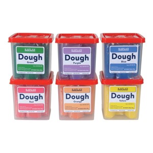 Kaplan Early Learning Kaplan Dough Classic Colors - 1.98 lb Containers - 1 of 4