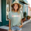Simply Sage Market Women's Easter Eggs Short Sleeve Graphic Tee - 2 of 3