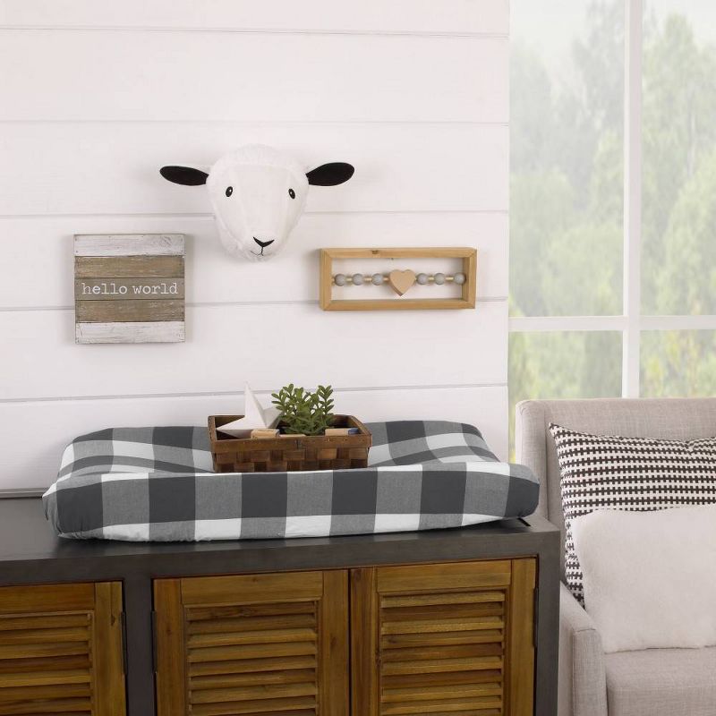 Little Love by NoJo Sheep Plush Head Wall Decor, 5 of 7