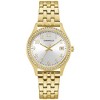 Caravelle designed by Bulova Classic Crystal Accented 3-Hand Date Quartz Watch and Bracelet Gift Set - 2 of 4