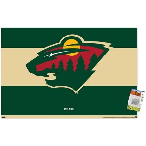 Trends International NHL Minnesota Wild - Logo 21 Unframed Wall Poster Prints - 1 of 4