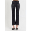 Women's Mid Rise Ankle Straight Leg Jeans - RISEN - 3 of 4