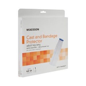 McKesson Leg Cast Cover for Showering, 42 in, 1 Count, 1 Pack - 1 of 3