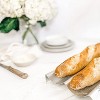 USA Pan Bakeware Aluminized Steel Perforated Italian Bread Pan, 2-Loaf - 4 of 4