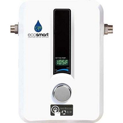 EcoSmart 8 KW Electric Tankless Water Heater with Digital Control
