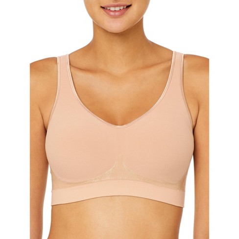 Bali Women's Comfort Revolution Ultimate Wire-free Support T-shirt Bra -  Df3462 2xl Almond : Target