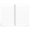 BrownTrout 192pg Lined Journal 8.5"x5.33" Pantone Festive Red: Hard Cover, Elastic Closure, Ribbon Marker, Pocket - 3 of 3