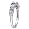Everly Jewelry – 10K White Gold 1/10 TW Diamond Eternity Ring - 4 of 4