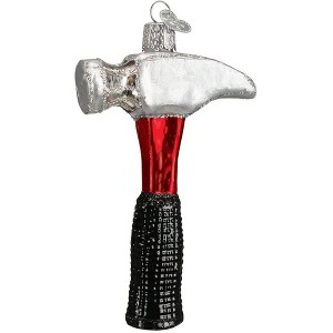 Old World Christmas Blown Glass Ornament for Christmas Tree, Claw Hammer - 1 of 4