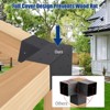 Pergola Bracket Kit,for Gazebos, Patio Pergolas, Log Cabin Outdoor - 4 of 4