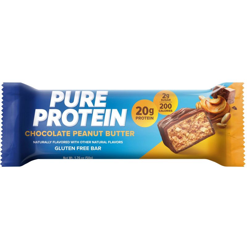 Pure Protein Bar - Chocolate Peanut Butter - 12ct, 3 of 8