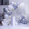 PartyWoo Balloons Dusty Blue Purple Periwinkle Lavender 12 Inch 50 pcs - 3 of 4