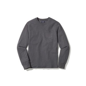 Men's Garment Dyed Pocket Tee - Grayers - 1 of 4