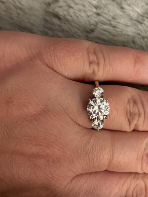 Target cubic zirconia hot sale engagement ring