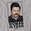 Men's Parks And Rec Woman Of The Year T-Shirt - 2 of 4