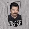 Parks And Rec Woman Of The Year Unisex Adult T Shirt - image 2 of 4