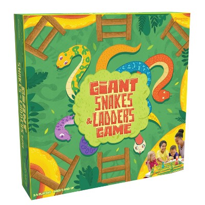 Jogo de Tabuleiro JUMBO Goose Game & Snakes and Ladders Travel