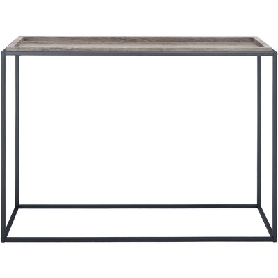 Andey Console Table - Brown/Black - Safavieh