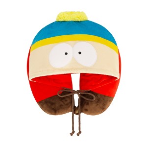 South Park Eric Cartman Hooded Travel Neck Pillow - 1 of 4