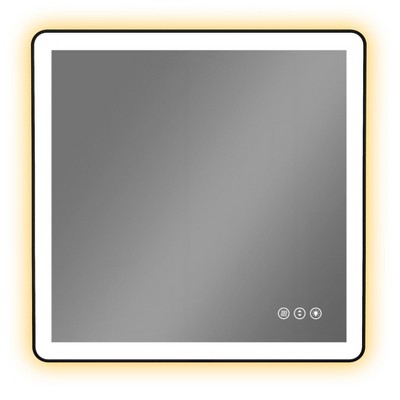 Black Framed Led Bathroom Mirror