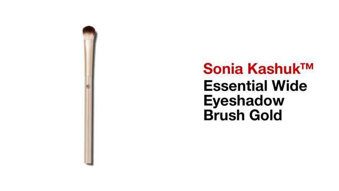 Sonia Kashuk&#8482; Essential Wide Eyeshadow Brush No. 269, 2 of 7, play video