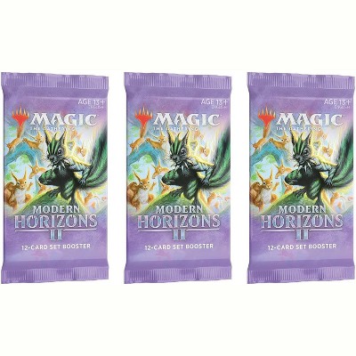 Magic the Gathering Magic: The Gathering Set Booster Pack Lot - Modern Horizons 2 - 3 Packs