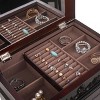 Jewelry Armoire With Full-Length Mirror, 7 Drawers, 24 Necklace Hooks, And Side Swing Doors - 4 of 4