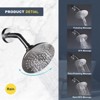 WOWOW Single Handle 5-Spray Tub and Shower Faucet 1.8 GPM with High Pressure Showerhead in (Valve Included) - 3 of 4