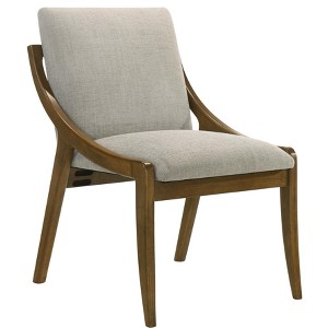 GDFStudio Alcona Modern Chenille Upholstered Dining Chair with Padded Seat (Set of 2) - 1 of 4