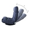 ORRD Japanese Floor Chair - Reclining Lazy Sofa, Adjustable Tatami Seat for Balcony/Leisure - 2 of 4