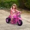 Qaba Ride on Motorcycle, 6V Ride on Bubble Car, 3 Wheeled 2 MPH Electric Motorcycle for Kids w/ LED Headlight, Music, Forward & Reserve - 2 of 4
