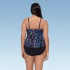 Trimshaper Women's Ronnie Two Tier Ruffle Tankini Swimsuit Top - 3 of 3